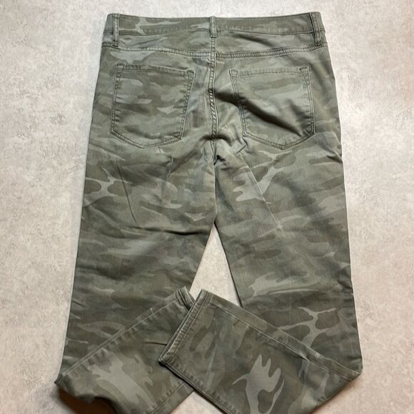 LOFT Womens Camouflage Skinny Jeans Size 6 - Picture 4 of 8